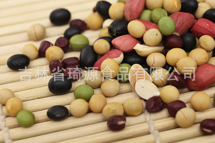 Freshly Milled Five Grain Soy Milk Powder Pack Low Temperature Baked Five Bean Multigrain Drink specifications