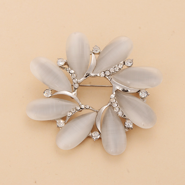 Broche femme en Zircon diamant - Ref 1176083 Image 50
