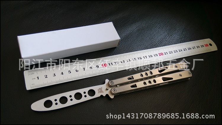 新款光速粒子II 蝴蝶工具刷刀  新手练习专用 不开刃厂家直销