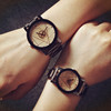 Steel belt for beloved, women's watch suitable for men and women for leisure, Korean style
