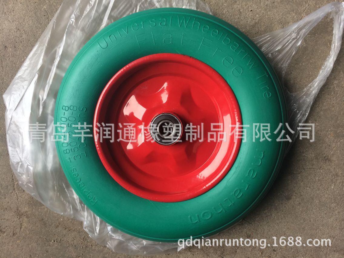 厂家专业生产 400-8 多规格直纹 pu发泡轮