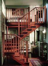 实木楼梯 精装家用实木楼梯 加工定做 厂价直销