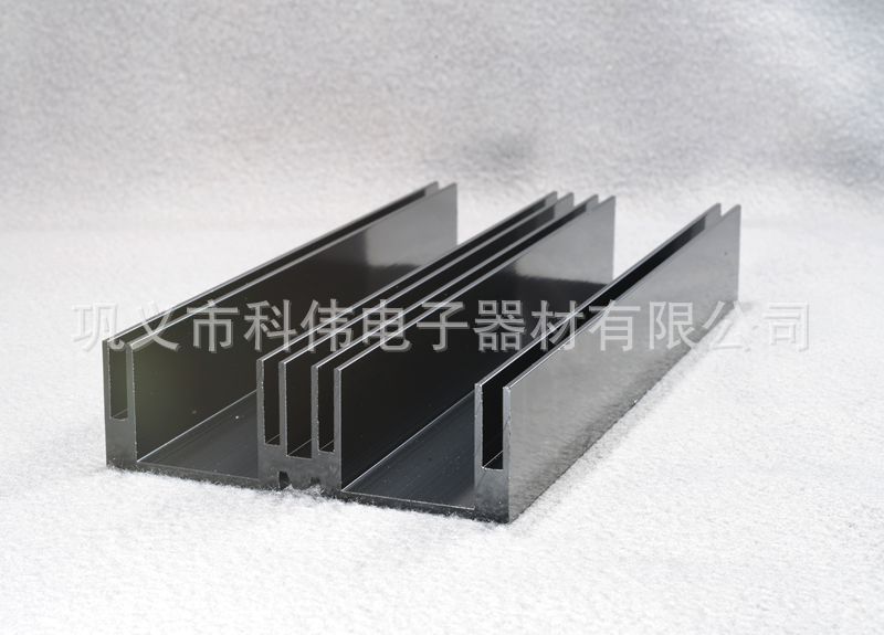 宽度96mm,厚度30mm郑州电子散热器 定做铝型材 五金冲压 铝板