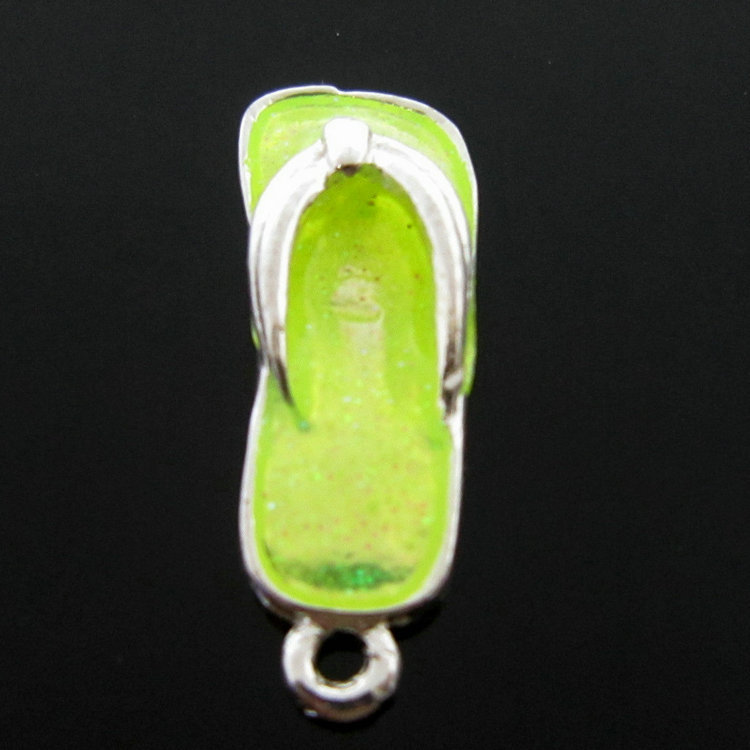 专业生产  鞋子吊饰 镶钻金属吊坠 金属标志吊坠 金属吊坠定制