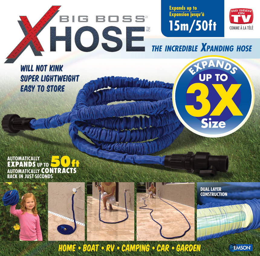 XHOSE,X-HOSE伸缩水管，亚洲式接头