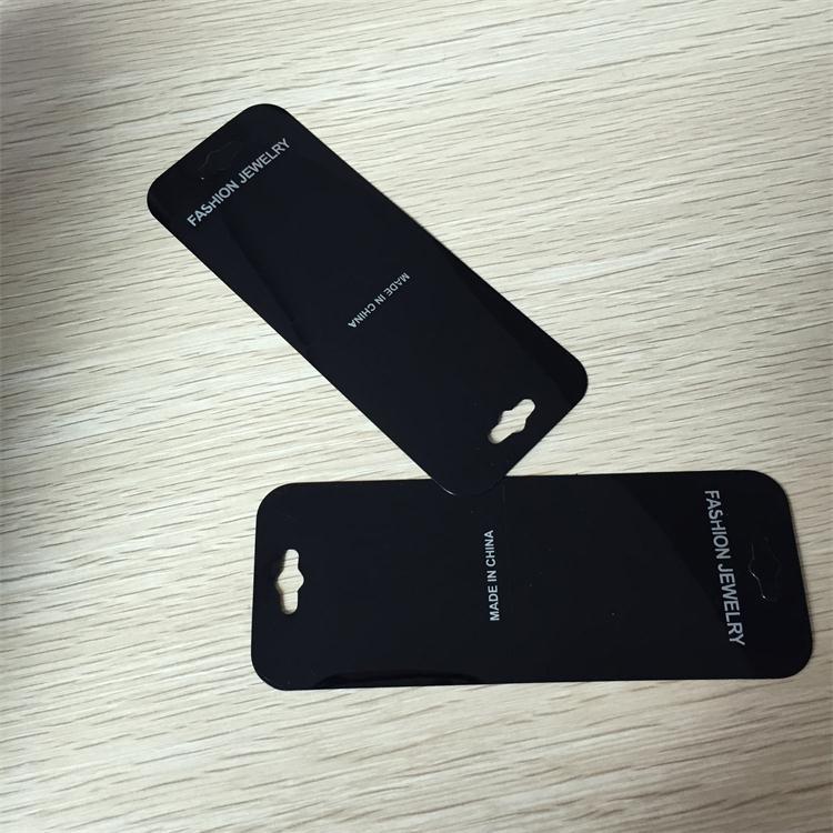 2019热销PVC手链卡片耳环耳钉项链饰品首饰包装可定做有现货