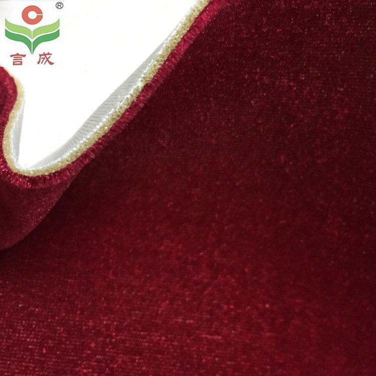 车套复合海绵面料 金丝绒双层复合海绵面料 海绵双面复合面料