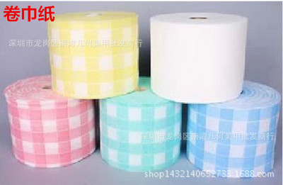 美甲卷巾纸 无纺布卸甲洗甲棉 30米厂家直销美甲巾|ms