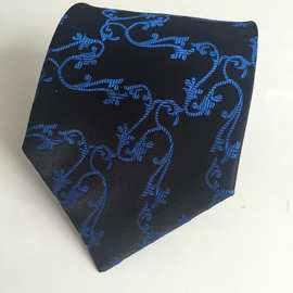 厂家来样定制2020年新潮提花桑蚕丝中性领带 品种繁多