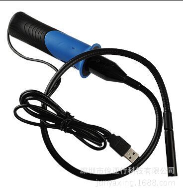 厂家直销8mm6灯手持USB内窥镜汽修管道内窥镜工业高清内窥镜广角