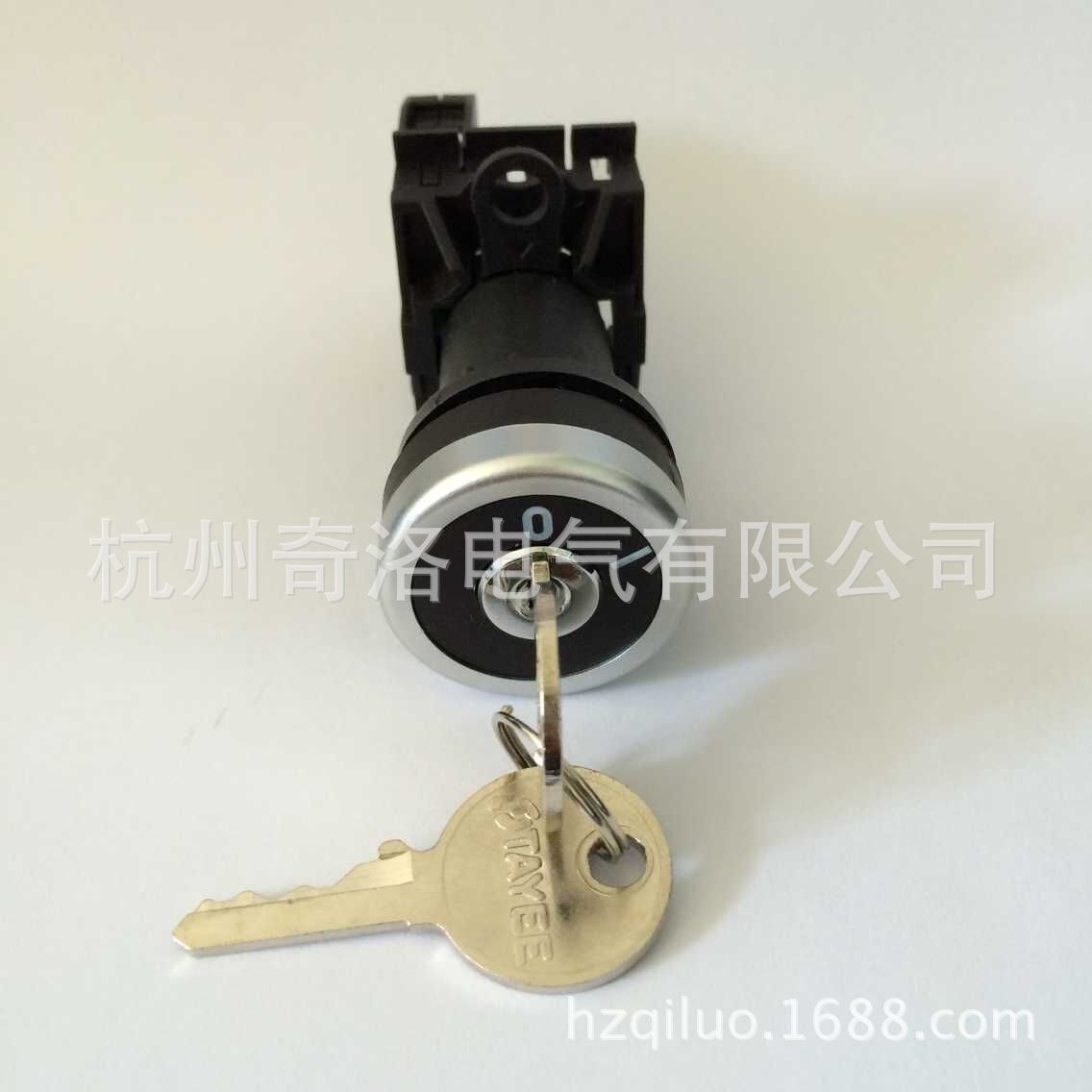 供应TAYEE 上海天逸φ22齐平钥匙选择开关LA42Y2P-10/B两位一常开