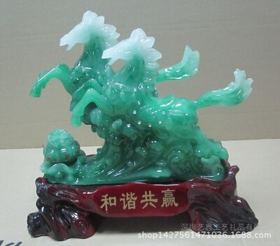 十二生肖马树脂工艺品硅胶模具 铜雕模具 树脂工艺品硅胶模具|ms