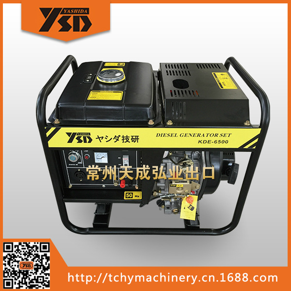 KDE6500EW  5KW-5.5KW 柴油电焊机组 186FE动力 厂家直销