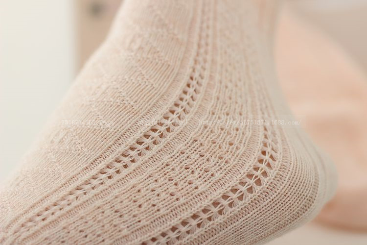 breathable mesh cotton socks NSFN27142