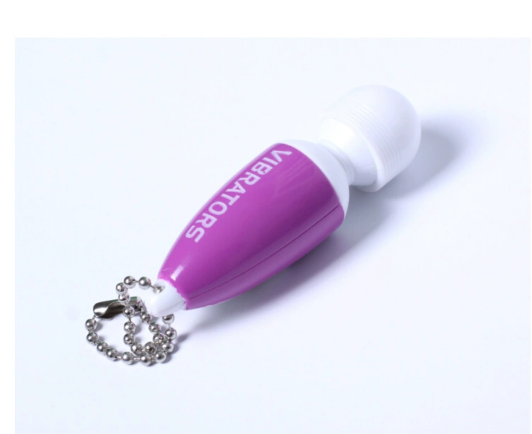 Mini AV Vibration Stick, Compact Keychain Personal Massager, One-Button, 5 Colors