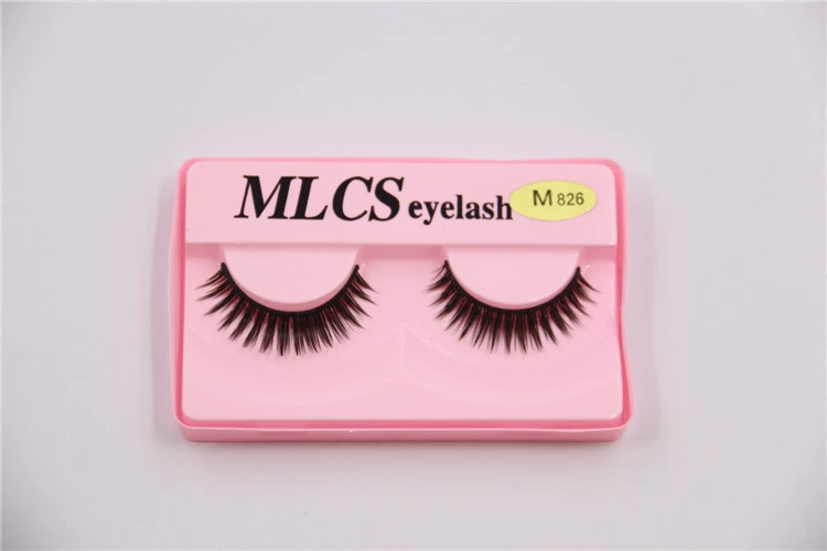 Three dimensional nude dense false eyelashes for eyelashes