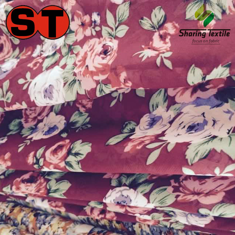 厂家直销 乔其面料 /  乔其纱/ 100D雪纺