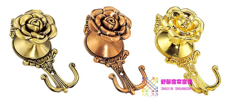 Shuxin popular classic curtain style curtain hook / curtain wall hook / rose hook / economical affordable
