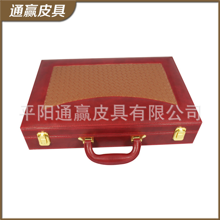 厂家批发复古PU礼品交房箱钥匙箱楼书盒时尚首饰盒新款红酒盒定制
