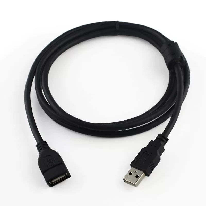 USB-удлинитель male-female для компьютера, удлинительный кабель USB, кардридер, жесткий диск, USB2.0 удлинитель