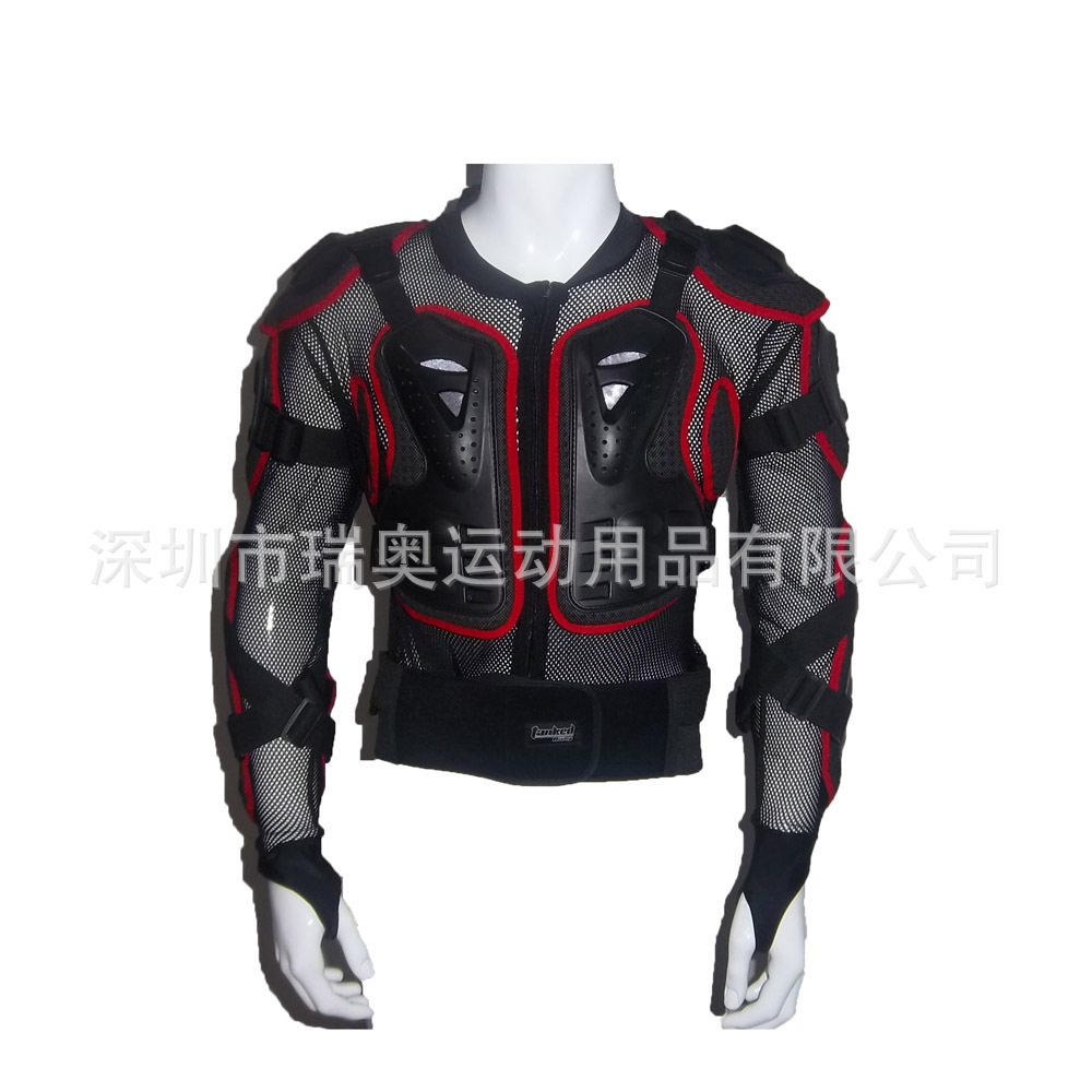 Fábrica Pin motocicleta de carreras Armadura Ropa de protección motocicleta ropa de protección resistente a la caída de la armadura móvil Ropa de protección trasera pecho protector