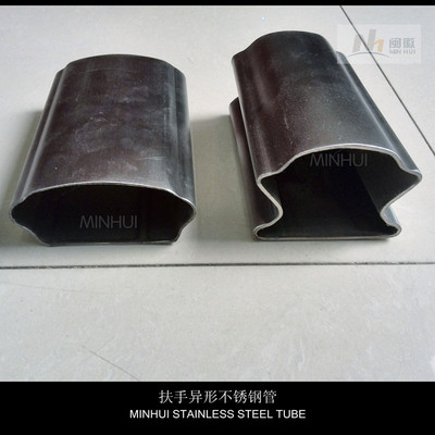 装饰工程楼梯护栏用不锈钢异型扶手管|ru