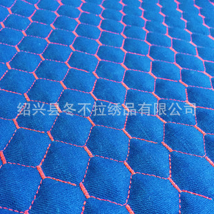 Manufacturer custom processing professional 电 电 电 embroidered cotton cotton clothing 裥 cotton house spinning fabric