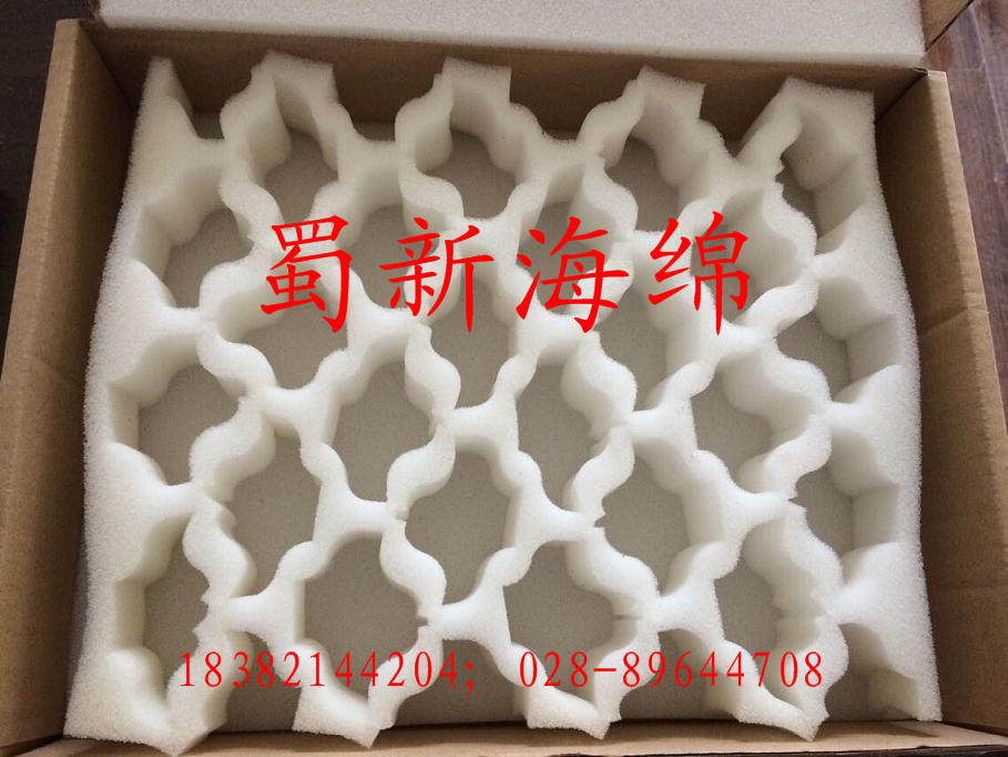 拉伸泡沫海绵 省料设计泡沫包装 万能水果包装海绵