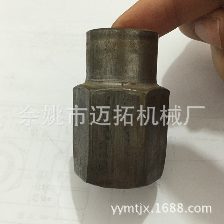 厂家直销 1寸对丝冷镦毛坯大头 1寸接头冷镦毛坯小头 非标定做