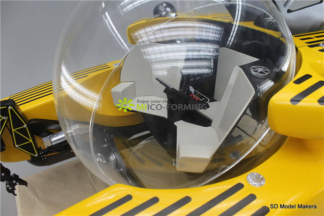 各种自动化机器设备保护壳潜水防护罩pc热成型加工挡板pc塑料制品|ms