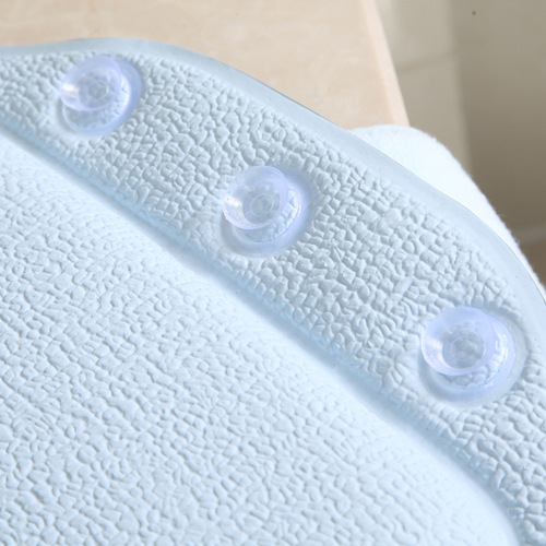 International Trade Cross-Border PVC Foam Sponge Bathtub Pillow Hotel Bathtub Back Support Pillow Wholesale Shower Pillow