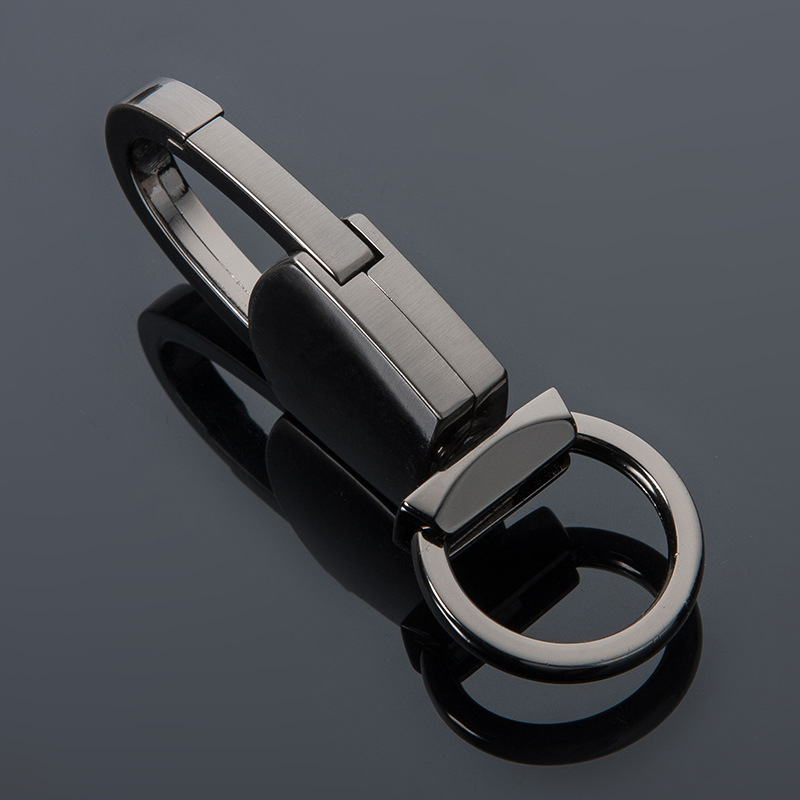 Jobon Zhongbang coche llavero cintura de los hombres colgando exquisito llavero colgante metal llavero regalo creativo para las mujeres