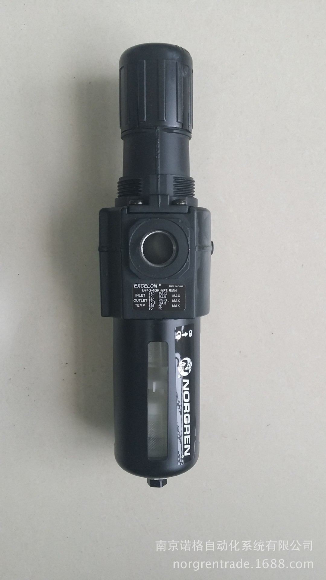 NORGREN 诺冠过滤减压阀B74G-4GK-AP3-RMN 现货
