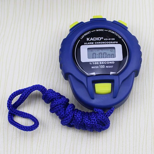 Multifunctional electronic stopwatch running timer KD-6128 sports stopwatch timer