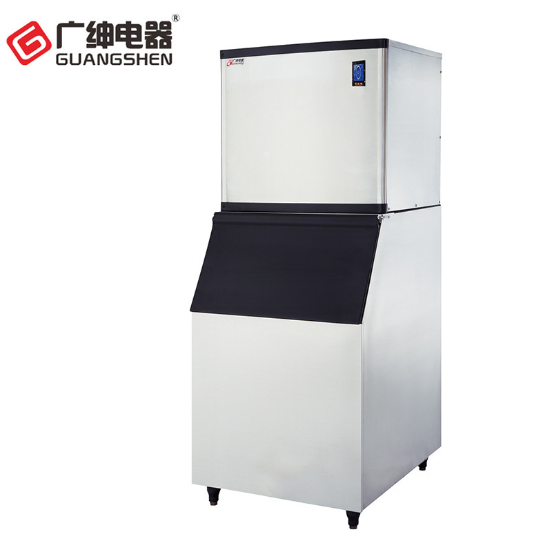 SF380 large ice maker Commercial milk tea shop ice maker Guangshen electrical appliance production factory SF380 large ice maker Commercial milk tea shop ice maker Guangshen electrical appliance production factory
