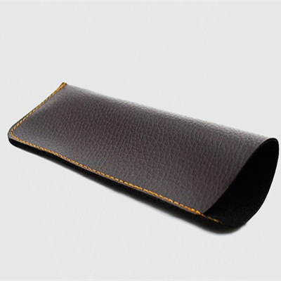 Presbyopic glasses Leather sheath glasses Bag 360 rotate Presbyopic glasses Leather sheath Widen Plush Durable Portable