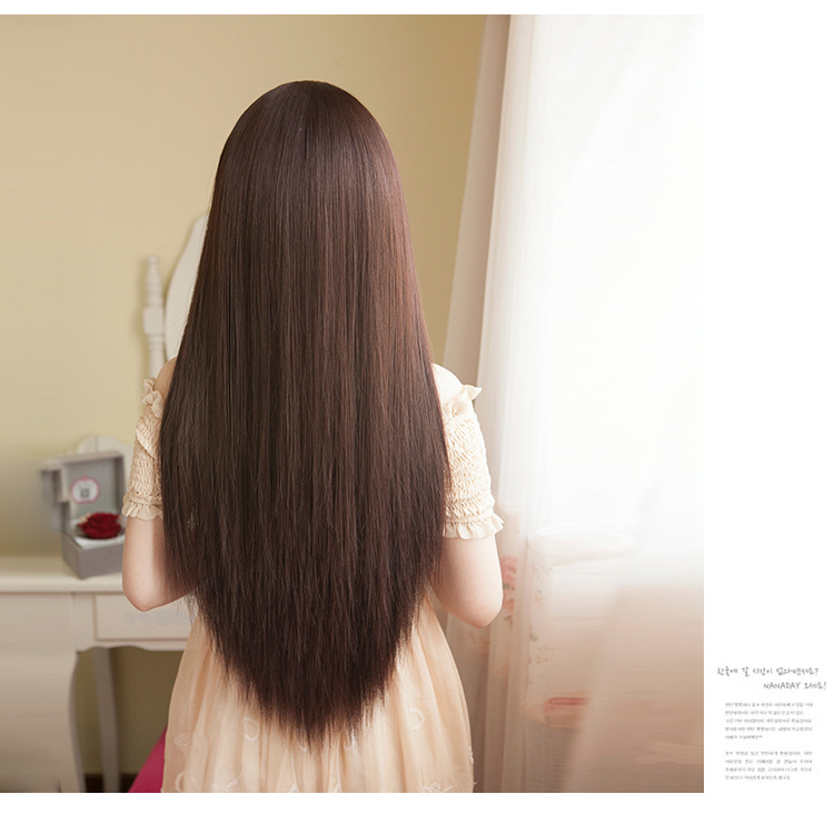 Perruque Long cheveux raides - Ref 2611413 Image 7