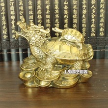 铜龙龟摆件铜子母龟风水家居金属工艺品铜器工厂生产加工批发