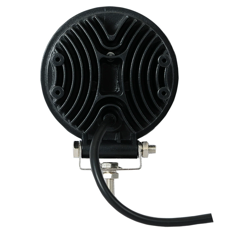 LED-рабочий внедорожник, огни, круглые фары, 24W, 12В, 24В