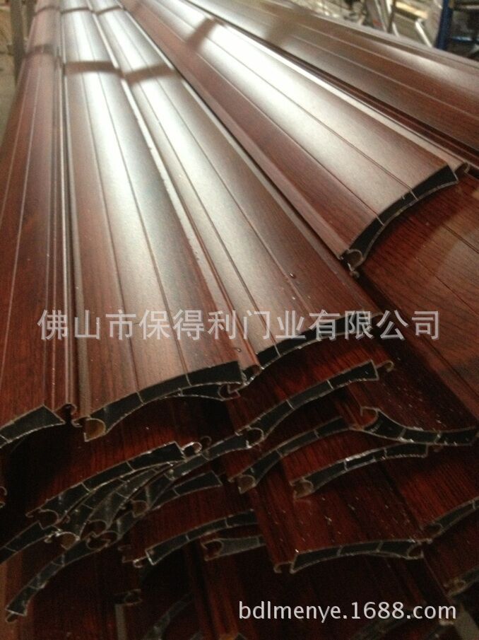 木紋色鋁合金門片1