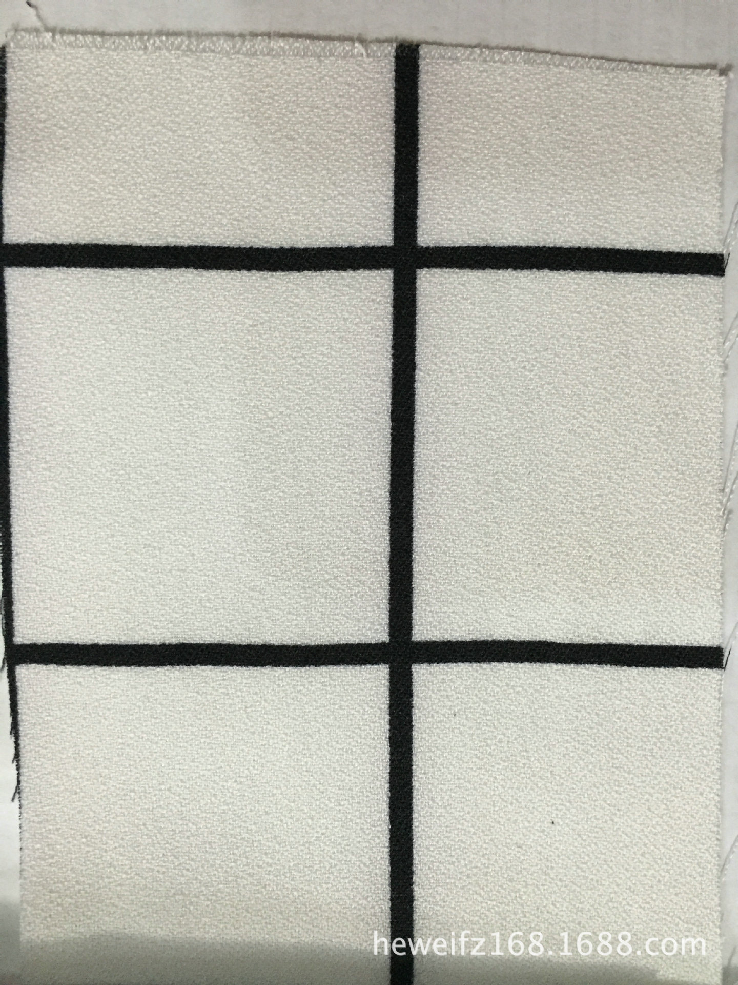 厂价直销F8023现货供应 乱麻0.2cm线4.7cmx4.7cm方格印花服装面料