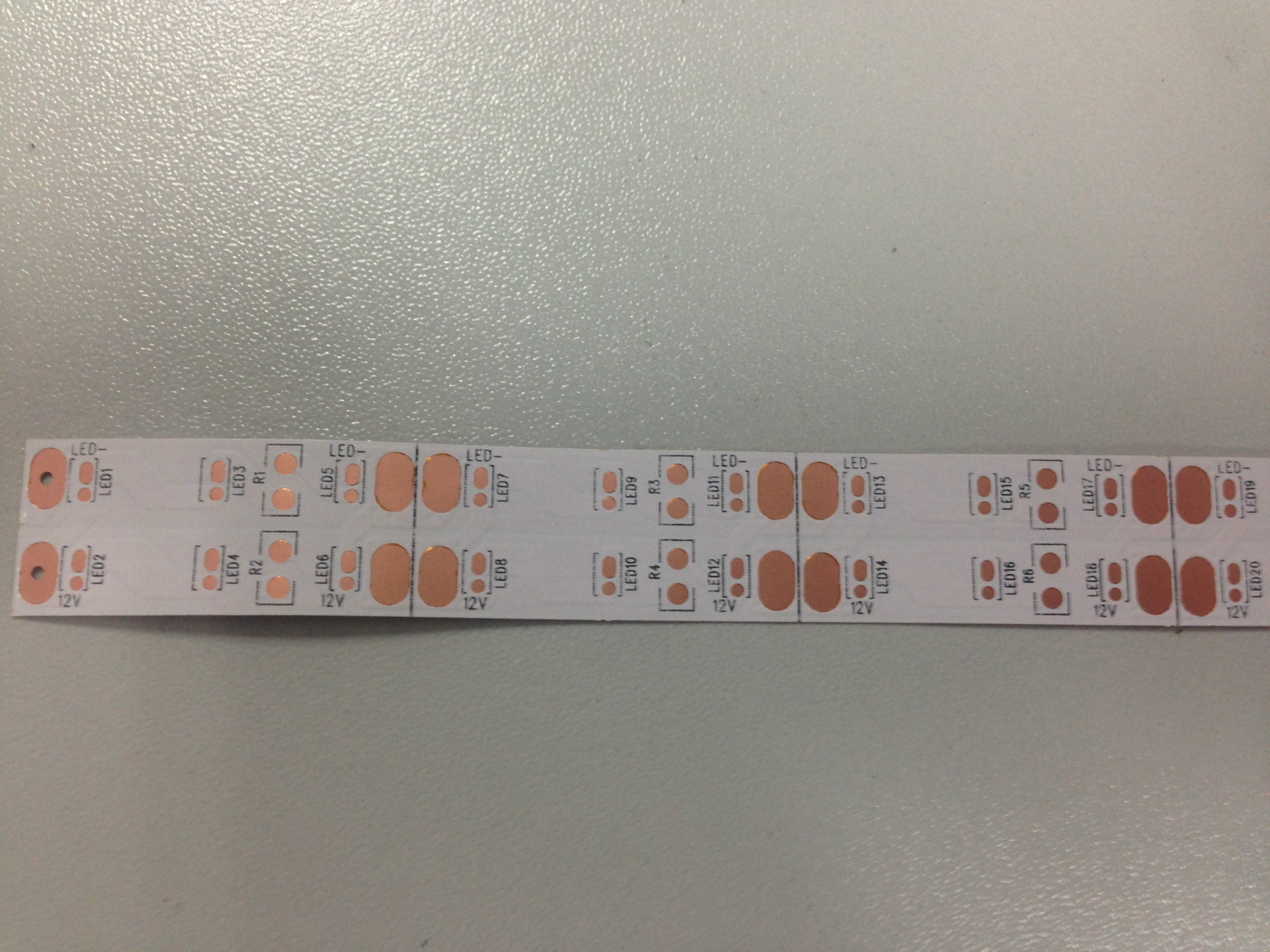 FPC柔性线路板 3014 双排 12V  90灯 500×14mm  一米180灯