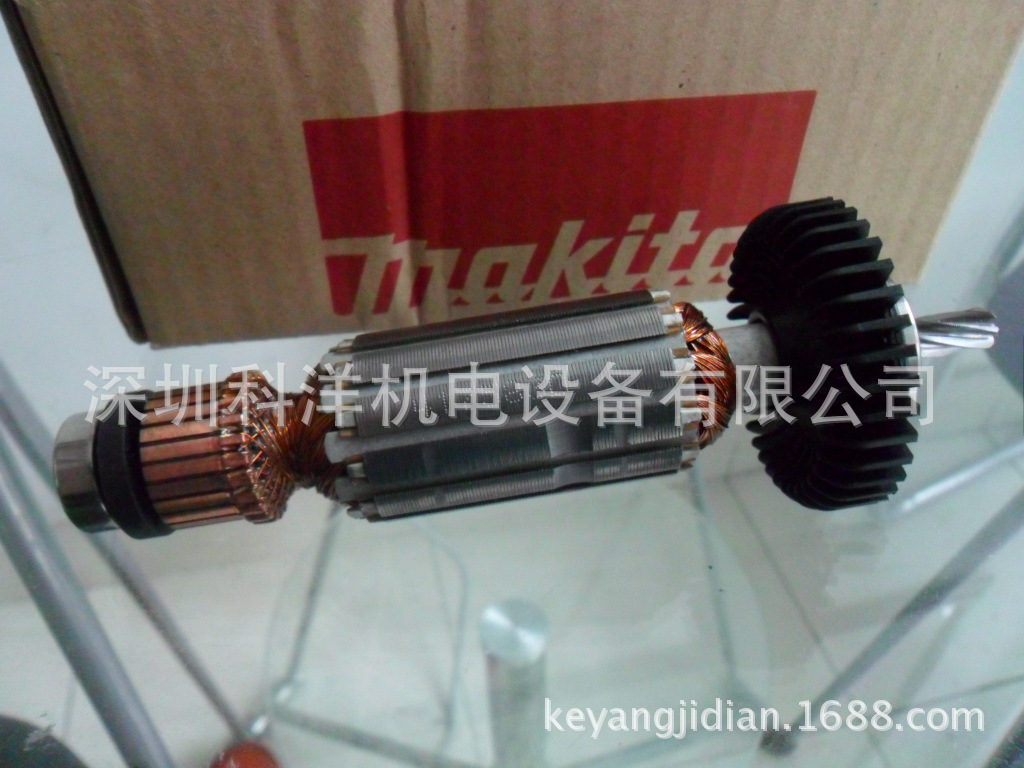 makita牧田DA3010角向电钻转子 日本品牌角钻转子 90弯钻转子