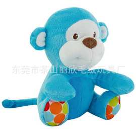 毛绒玩具厂家提供玩偶公仔 按图片卡通公仔坐姿猴子