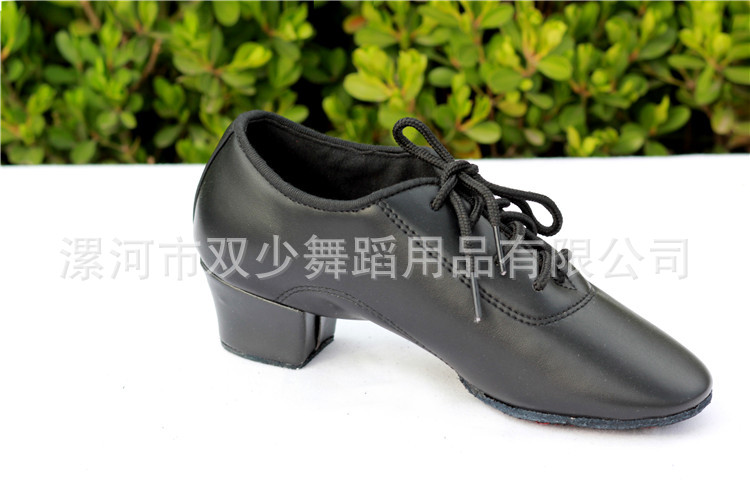 Latin dance shoes boys shoes dance shoes black young children adult…