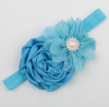 Shiffon children's headband from pearl, hair accessory, Aliexpress, Amazon, European style