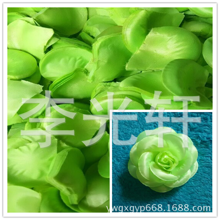 厂家批发演出服饰胸花舞蹈表演装饰花公主裙花瓣儿童手腕花胸花