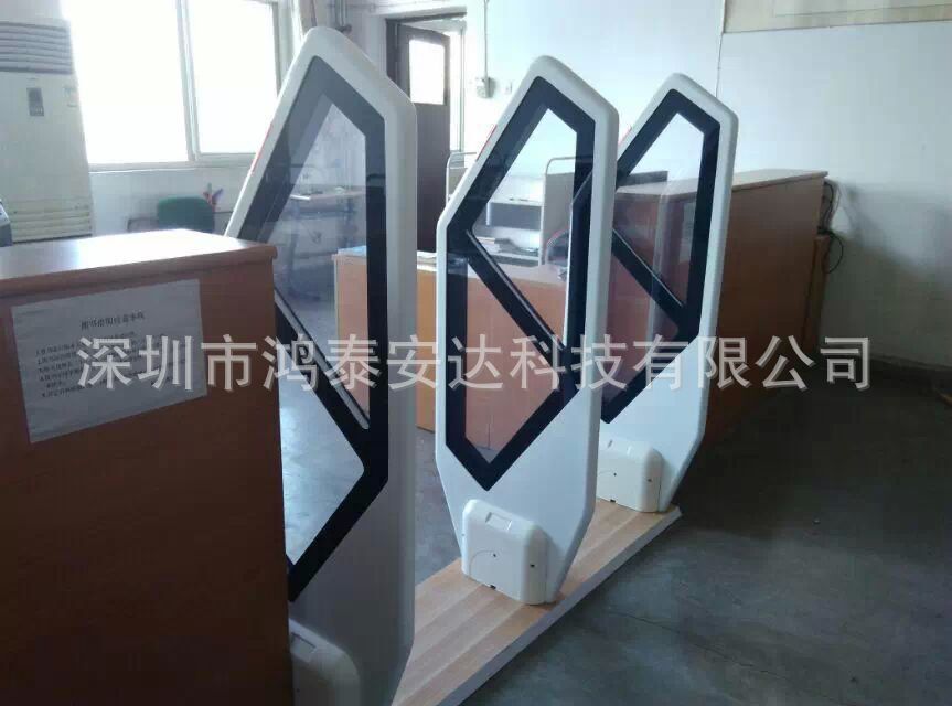 亚克力水晶图书防盗仪 图书电磁防盗仪 双通道图书监测仪EM-04D