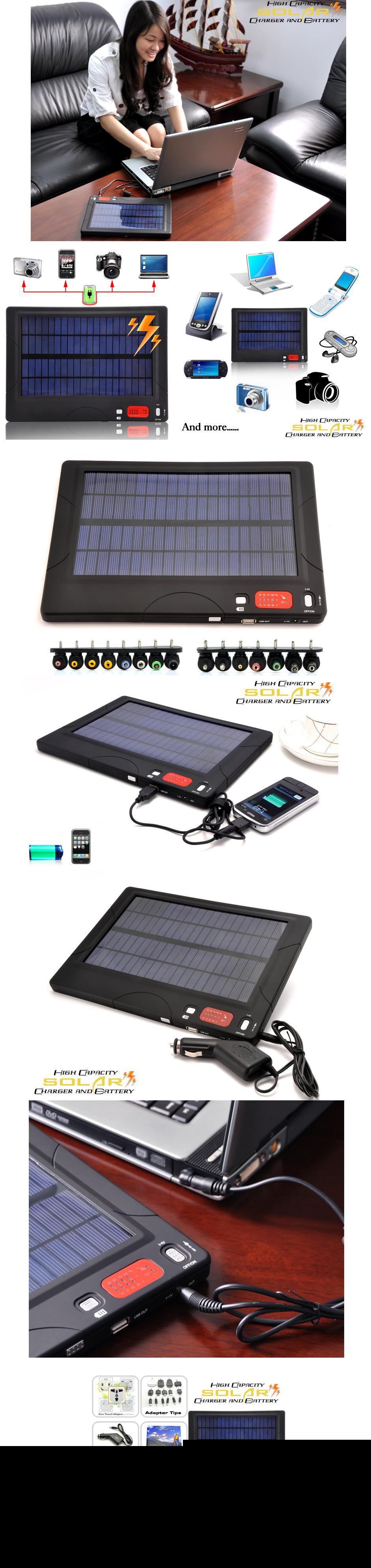 Chargeur solaire - 3/5/6/9/12/16/19/22/24V V - batterie 20000 mAh - Ref 3394860 Image 8