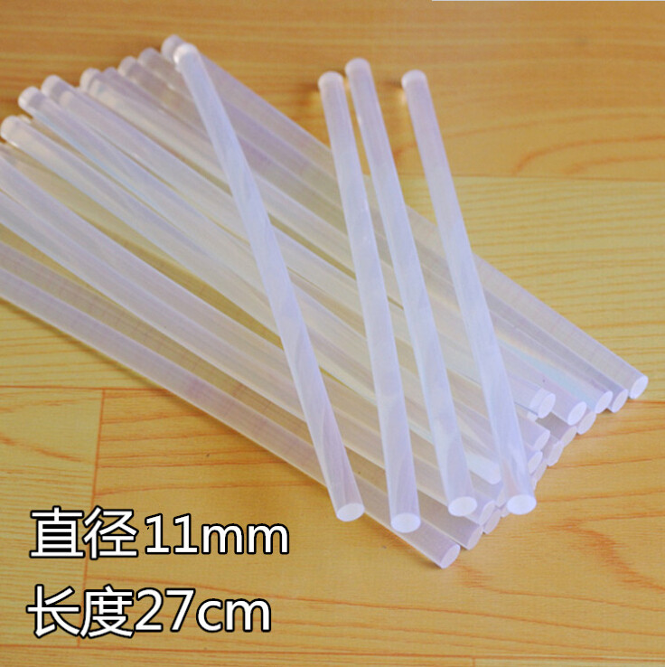 热熔胶棒 半透明DIY粘性胶条 饰品发饰固体胶